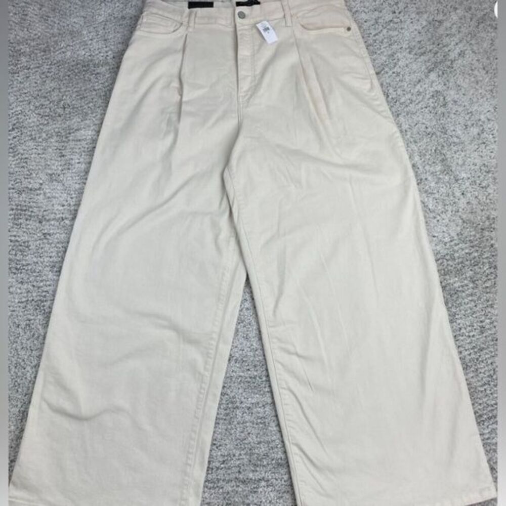 Banana Republic‎ Jeans Womens 34 by 18 Wide Leg Baggy Raver Skater Pleate…